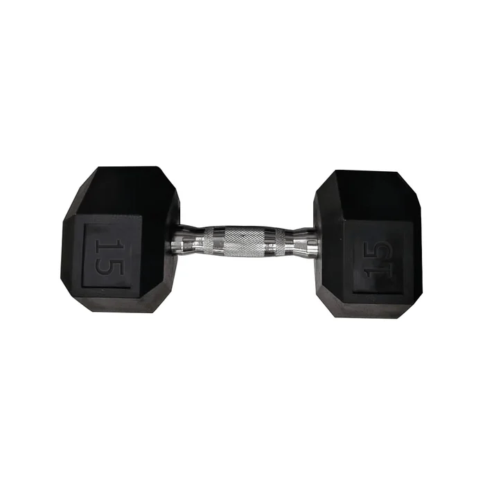 Haltère hexagonale Sporti 15 kg