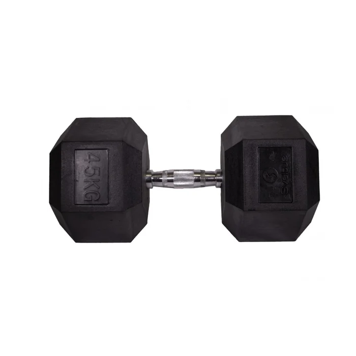 Haltère hexagonale Sveltus [Taille 45 kg]