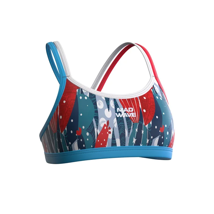 Haut de maillot de bain fille Mad Wave Crossfit PBT B2 [Taille M]