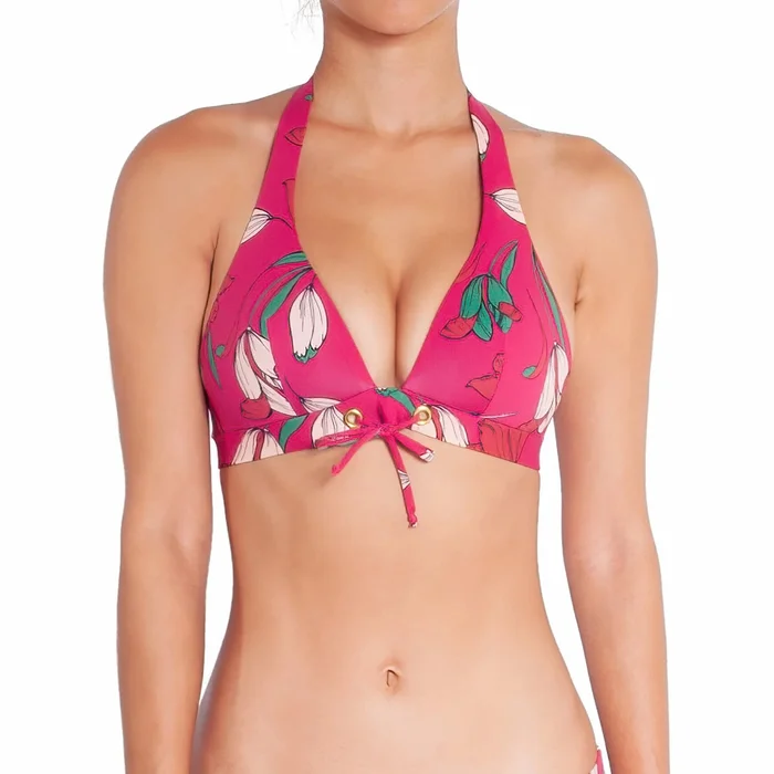 Haut de maillot de bain triangle femme Huit Diva [Taille 85B]