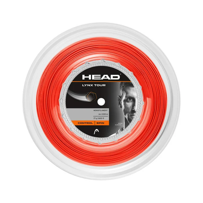 Head Cordaje de tenis Lynx Tour 130 Carrete 200m Naranja