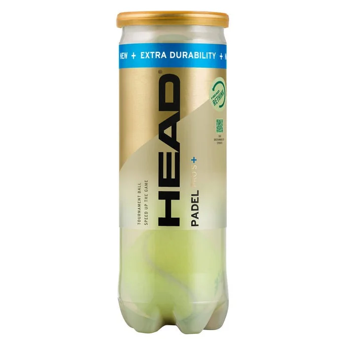 Head Padel Pro S+ – Can of 3 Balls