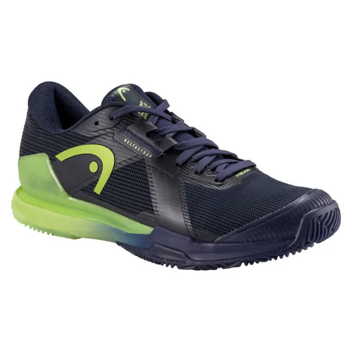Head Sprint Pro 4.0 bleu marine/vert