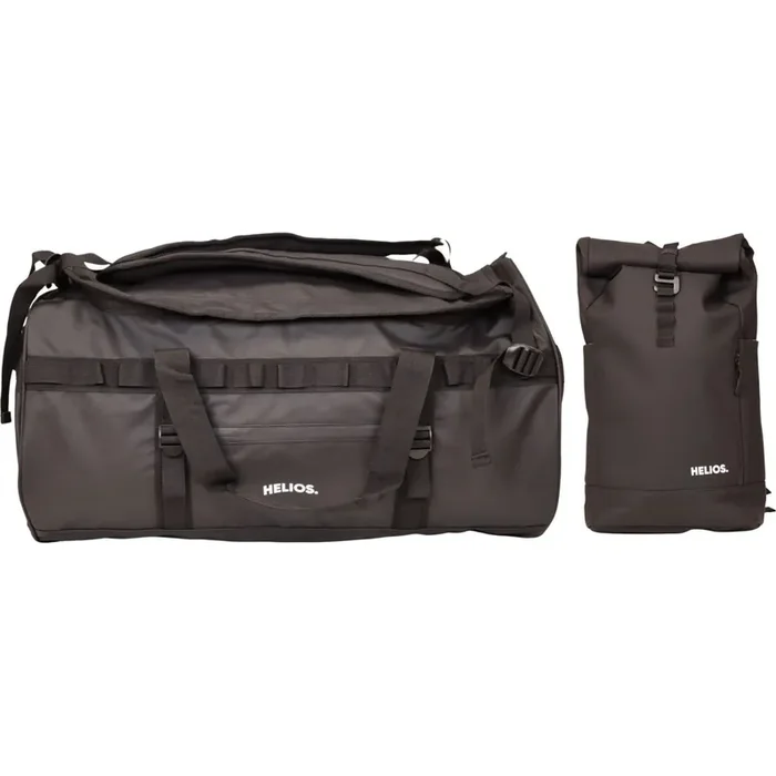 Helios Adventure Duffel Bag, 60L + Helios Urban, sac à dos, 26L, noir Solde