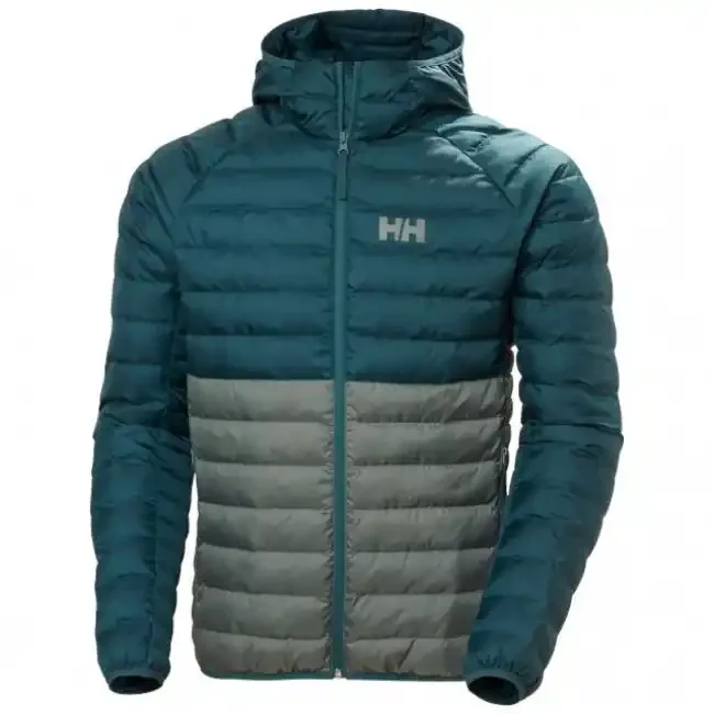 Helly Hansen Banff Hooded, doudoune en fibre, hommes, vert foncé Prix Promo