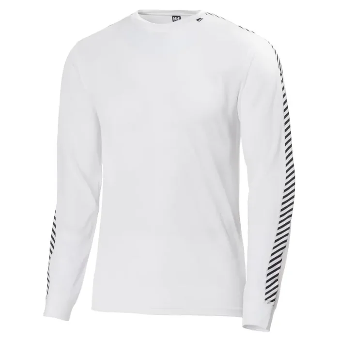 Helly Hansen Dry Stripe Crew, blanc Top Vente