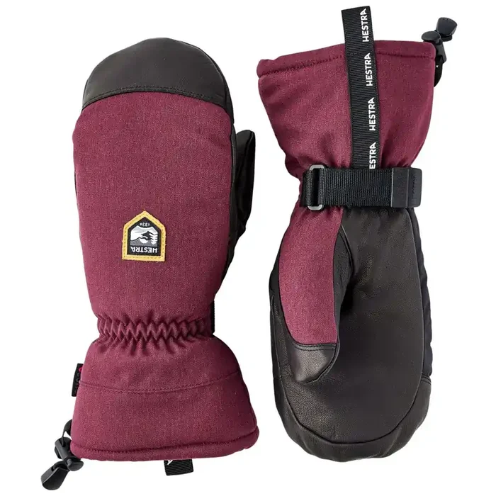 Hestra CZone Mountain, moufles de ski, bordeaux Prix Bas