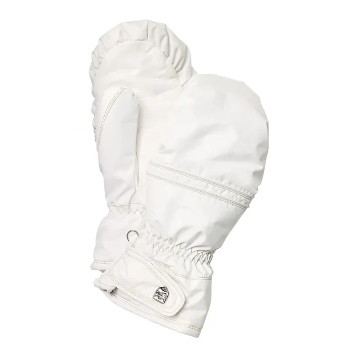 Hestra Primaloft Leather Ski Puffer, femmes, blanc Vente Flash