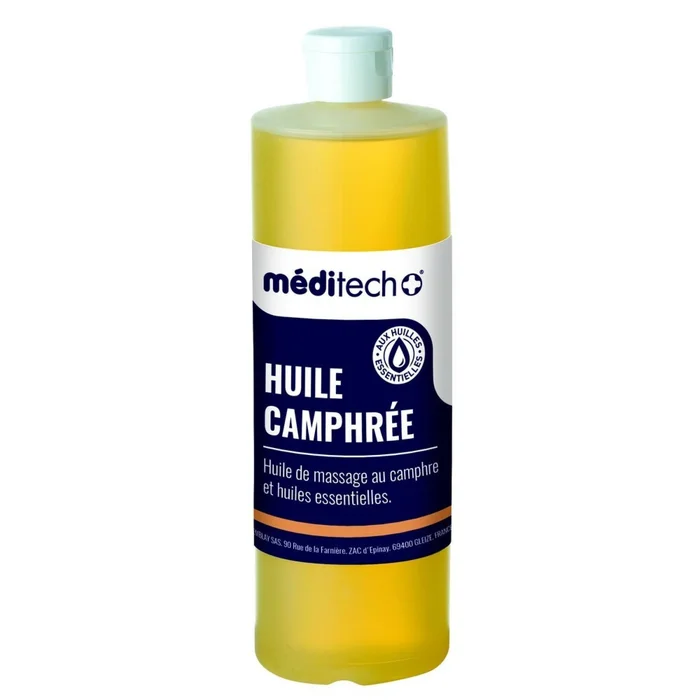 Huile de massage camphrée Tremblay CT [Taille 500 ml]