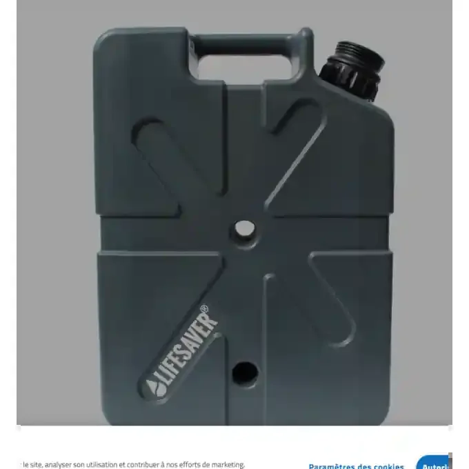 JERRYCAN LIFESAVER 20000UF GRIS 18L Vente Flash