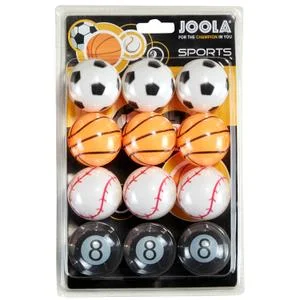Jeu de 12 balles de tennis de table sports