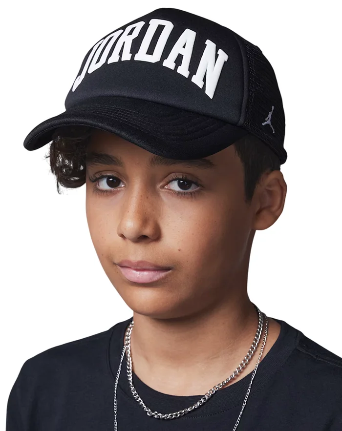 Jordan Big Kids JDB Jan Foam Trucker Hat « Black »