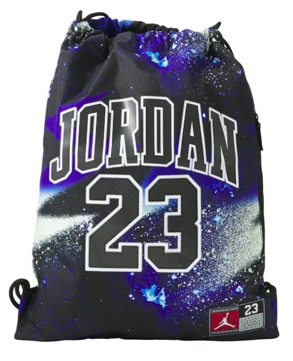Jordan JDB Jersey 23 AOP Gym Sack « Black-Hyper Royal »