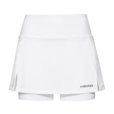 Jupe de Tennis HEAD Girls Club Basic White