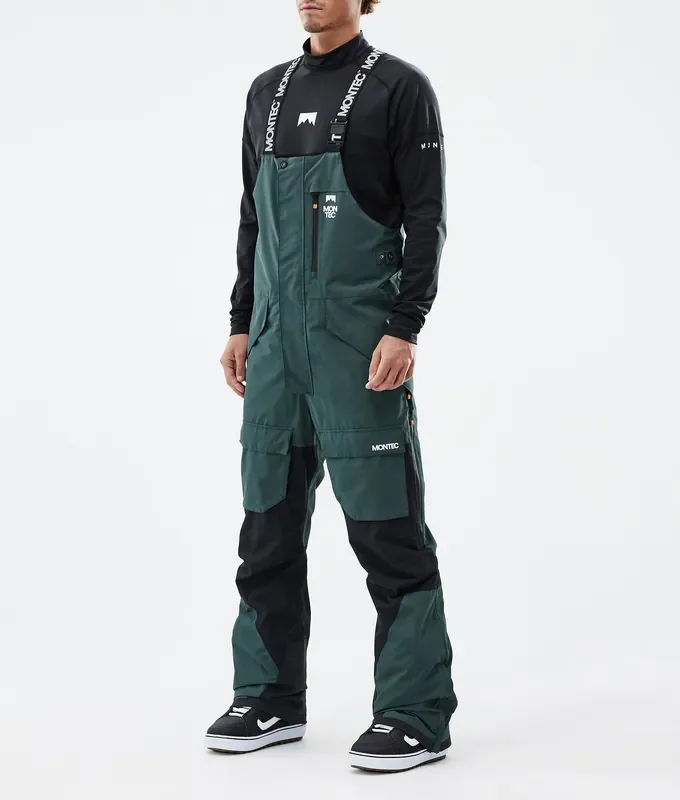 Jusqu’à Épuisement Des Stocks Montec Fawk Pantalon de Snowboard Homme Dark Atlantic/Black