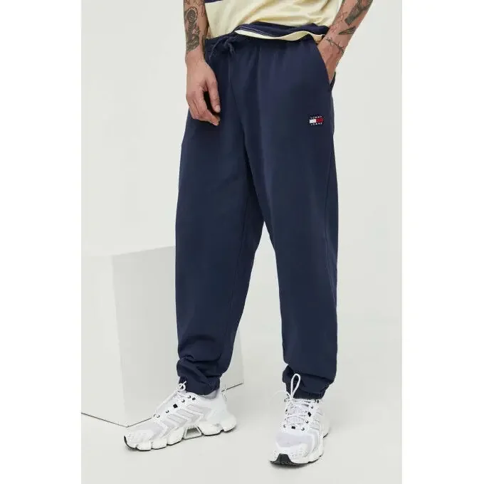 Jusqu’à Épuisement Des Stocks Pantalon Tommy Hilfiger TJM SOLID XS BADGE RLX SWEATPANT Twilight Navy