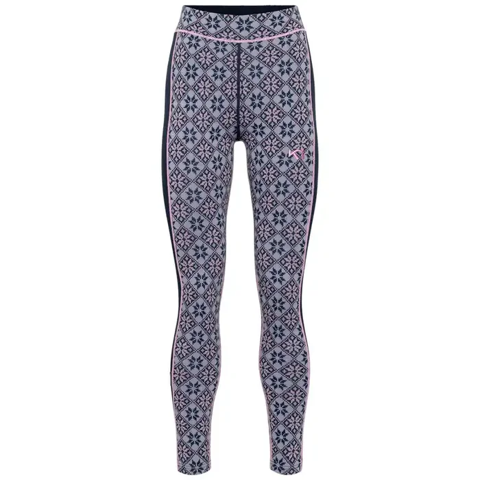 Kari Traa Rose, collant thermique, femmes, bleu foncé Meilleur Prix