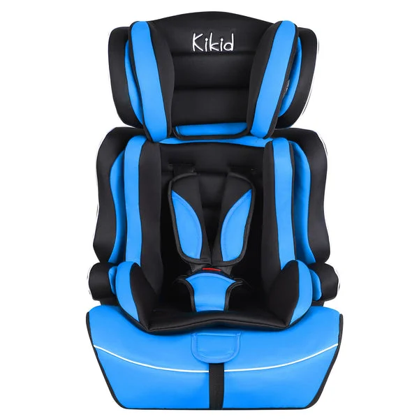 Kikid Silla de Coche Básica 76-150cm R129, negro azul