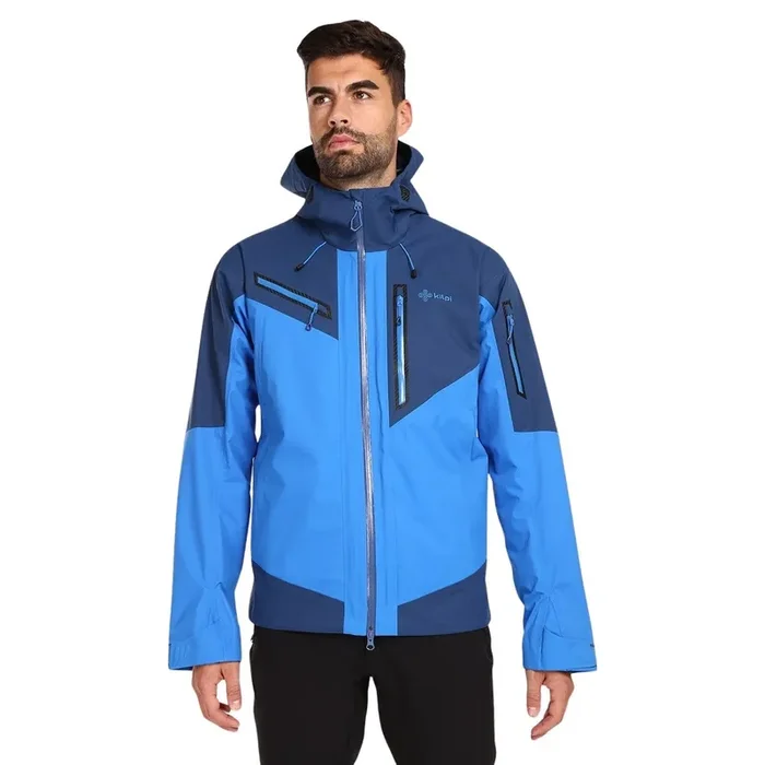 Kilpi Hastar, veste shell, hommes, bleu Offre Limitée