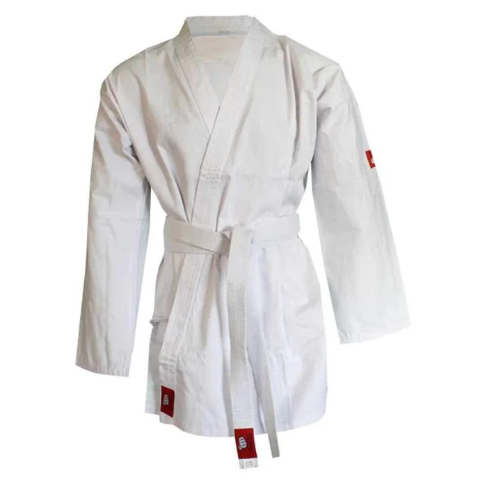 Kimono Karaté avec ceinture blanc coton Yosihiro [Taille 180 cm]