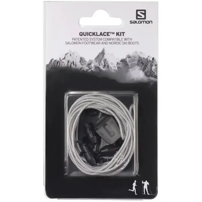 Kit Lacets de rechange Quicklace noir 326672 Salomon Nouvel Arrivage