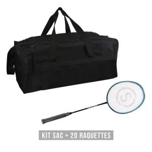 Kit raquettes (sac + 20 raquettes) Evolution
