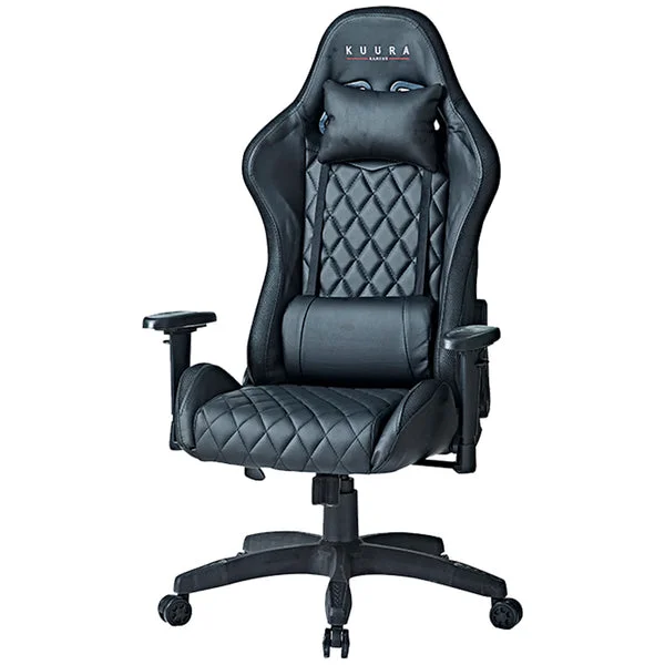 Kuura Gaming Silla Gaming RGB, Negra