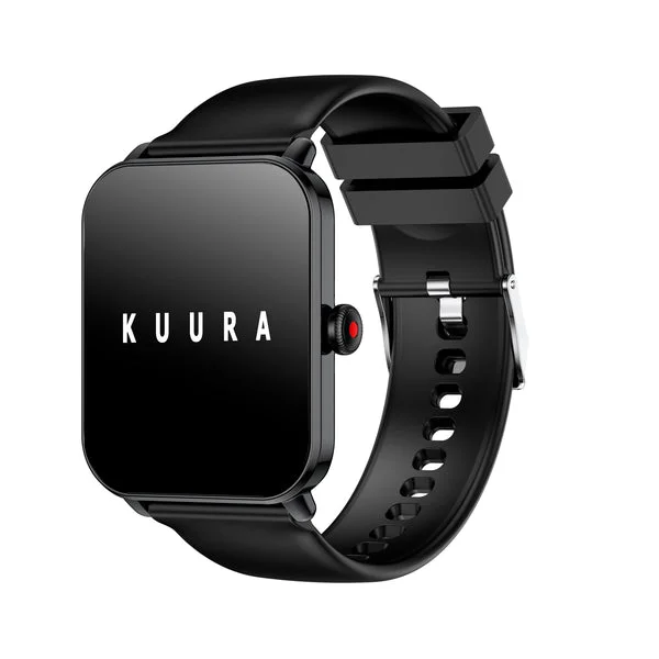 Kuura Reloj Inteligente Función F5 V2, Negro