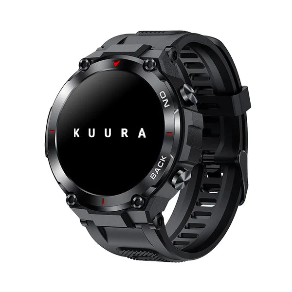 Kuura Reloj Inteligente Sport S5 GPS V3, Negro