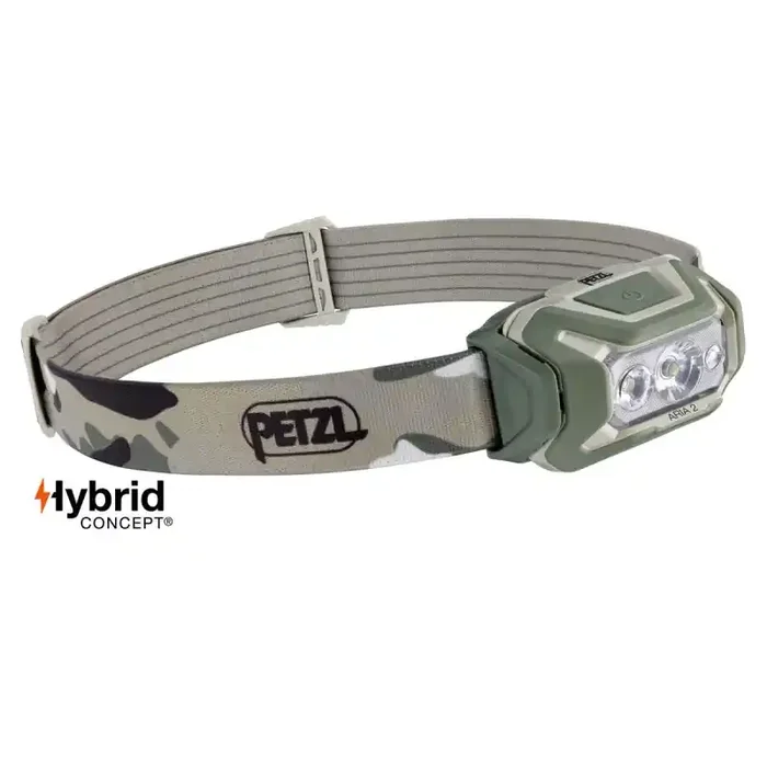 Lampe frontale à faisceau mixte 450 Lumen Aria 2 RGB Petzl Offre Du Jour