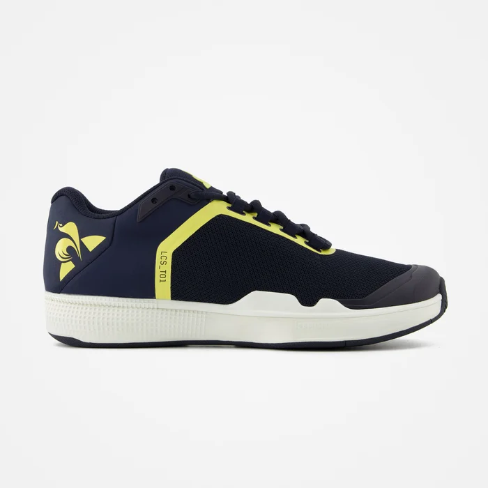 Le Coq Sportif Zapatos Terre Battue Homme Marine Jaune PE24