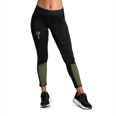 Legging Björn Borg Femme Academy Tights Sports Black Beauty