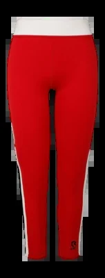 Legging de Tennis Robey Femme Grand Slam Red/Black/Off White