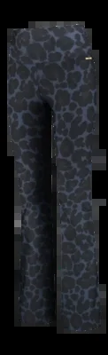 Legging Deblon Femme Celine Flared Leopard Navy