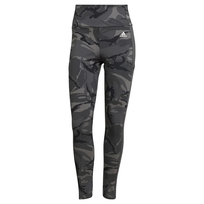 Legging femme taille haute adidas Aeoready Designed 2 Move Camouflage 7/8