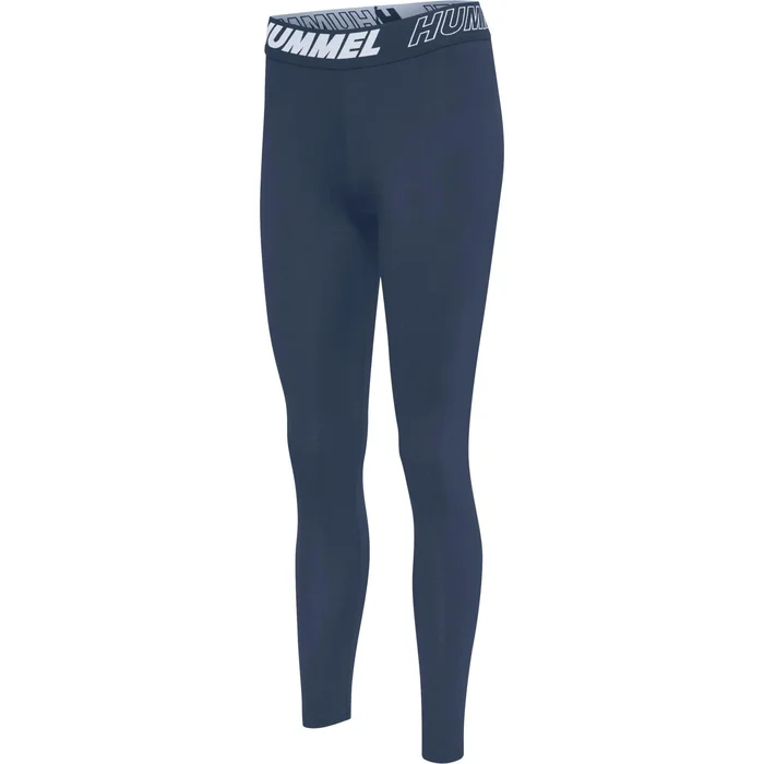 Legging mi-haut en coton femme Hummel TE Maja [Taille XL]