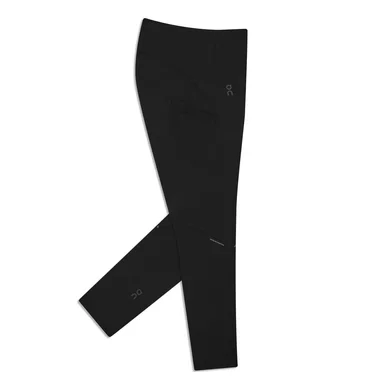 Legging On Running Femme Movement Long Black