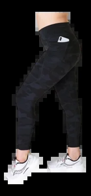 Legging Sweaty Betty Femme Power 7/8 Entraînement Ultra Imprimé Camo Noir