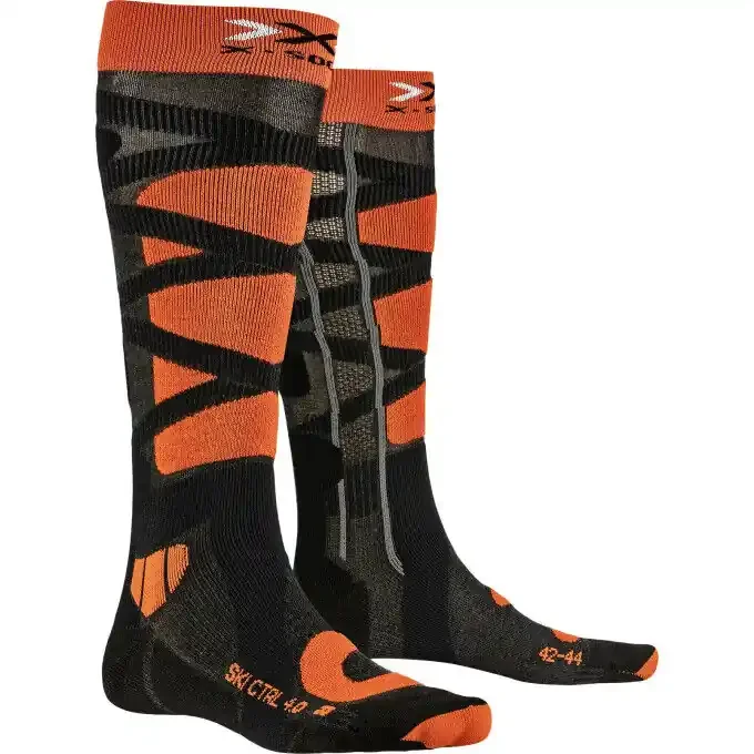 Livraison Express Chaussettes X-Socks SKI CONTROL 4.0 Anthracite/Orange