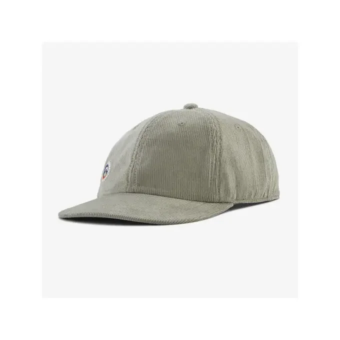 Livraison Mondiale Casquette Patagonia CORDUROY CAP Fitz Roy Icon : Sleet Green
