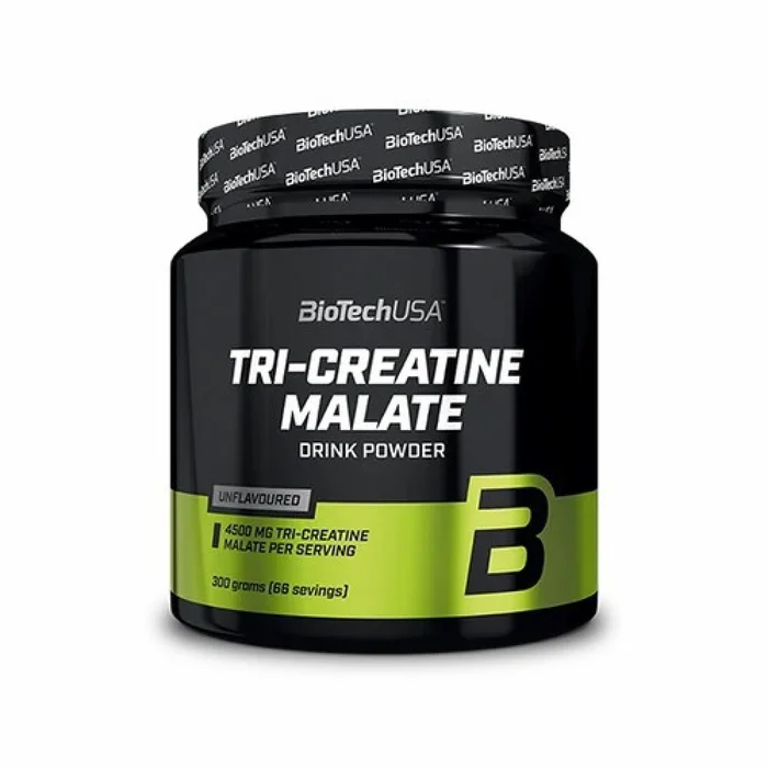 Lot de 10 pots de créatines Biotech USA tri-creatine malate – 300g