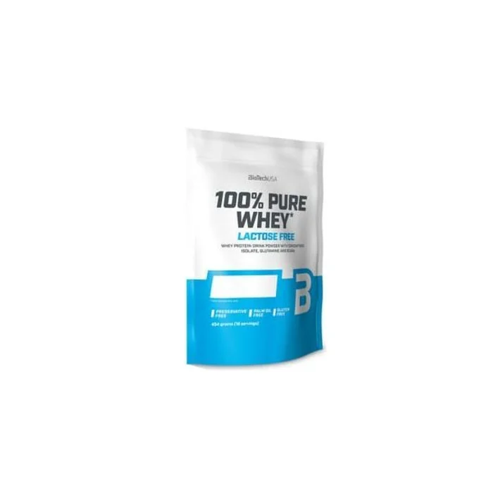 Lot de 10 sacs de protéines Biotech USA 100% pure whey lactose free – Chocolate – 454g