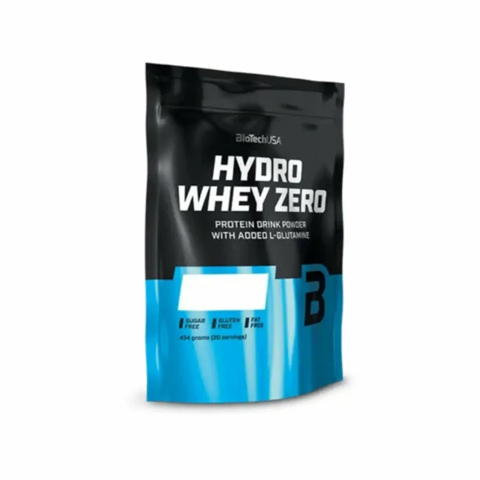 Lot de 10 sacs de protéines Biotech USA hydro whey zero – Vanille – 454g