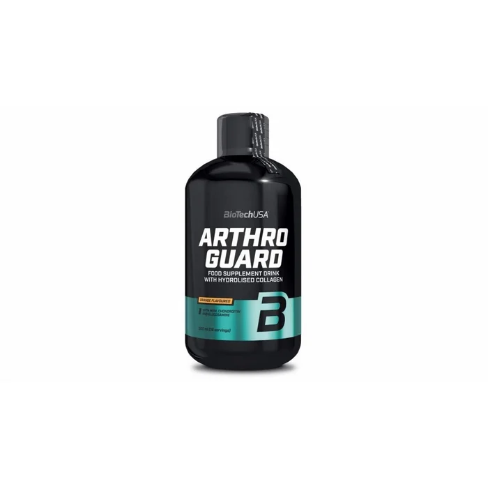 Lot de 12 bouteilles deglucosamine liquide Biotech USA arthroguard – Orange – 500ml
