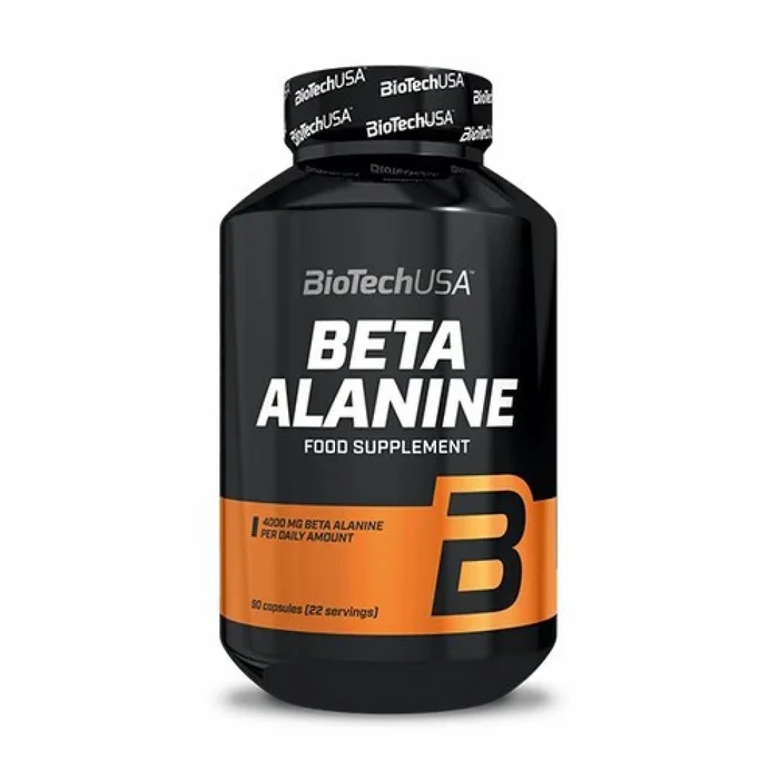 Lot de 12 pots de booster Biotech USA beta alanine – 90 Gélul