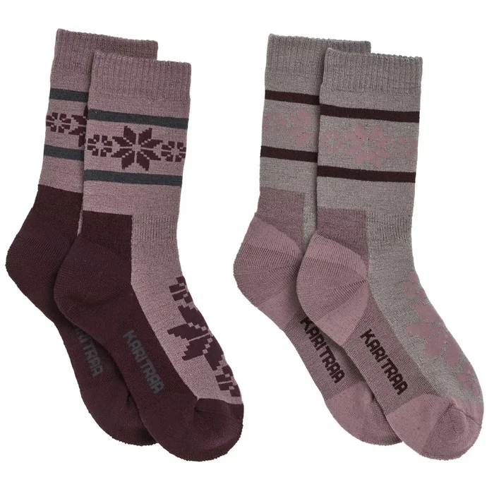 Lot de 2 chaussettes femme Kari Traa Rusa [Taille 36/38]