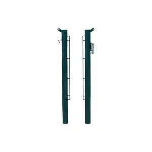 Lot de 2 poteaux de tennis fixes Deluxe