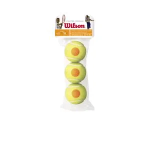 Lot de 3 balles de tennis Starter Tour Orange