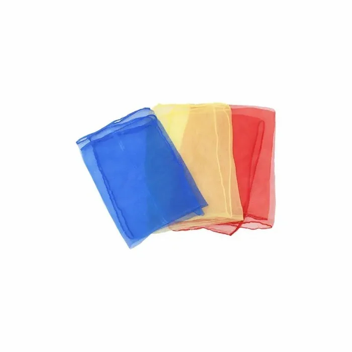 Lot de 3 foulards de jonglerie Softee [Taille 40×40 cm]