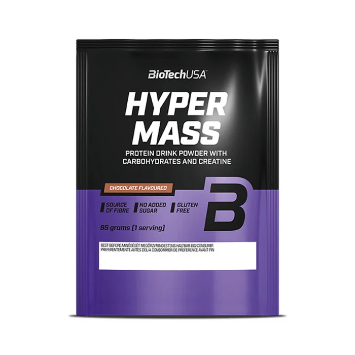 Lot de 40 sachets de protéines Biotech USA hyper mass – Vanille – 65g